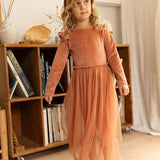 Birdie Dress - Burnt Pink