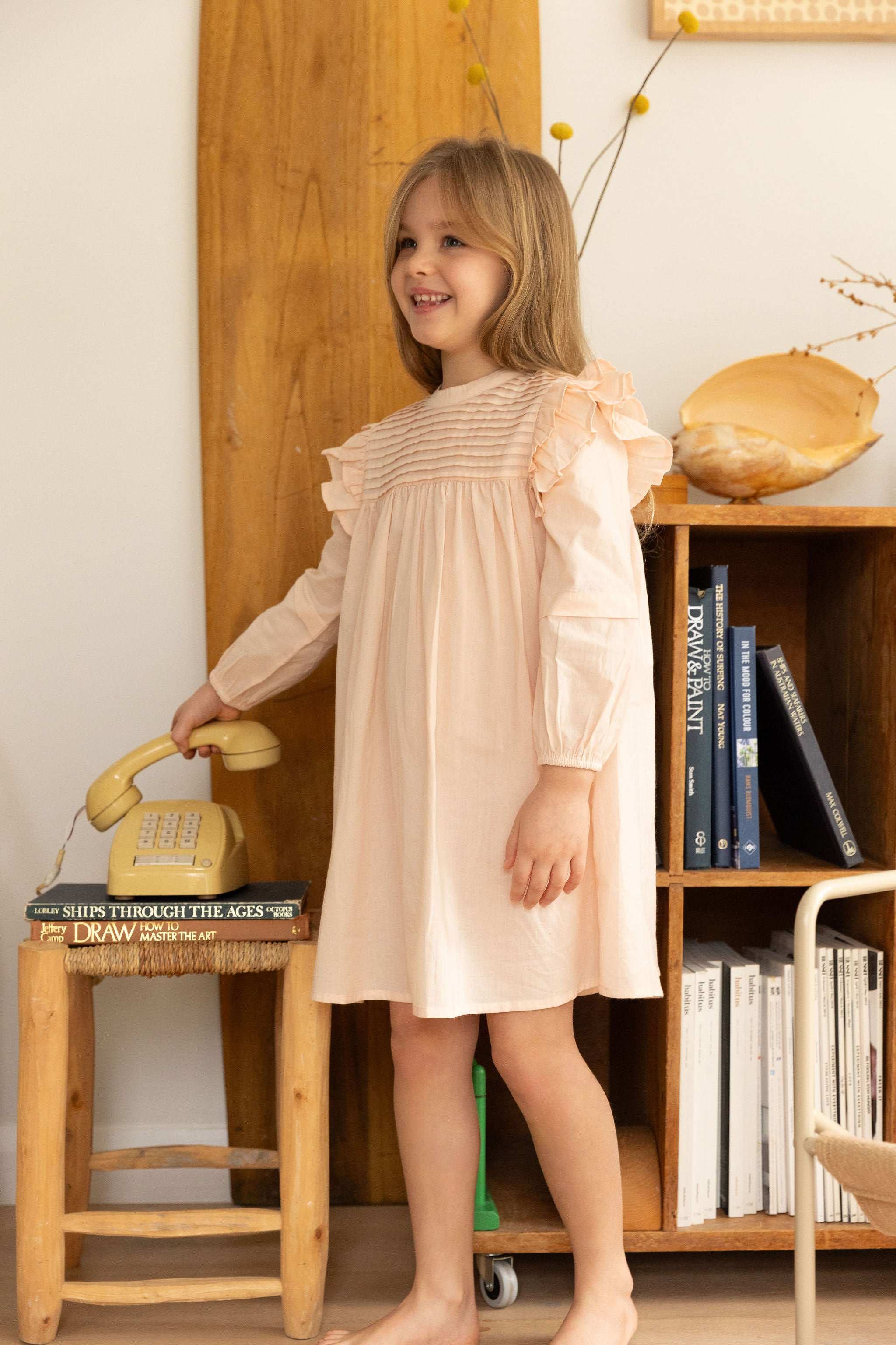 Fern Dress - Baby Pink