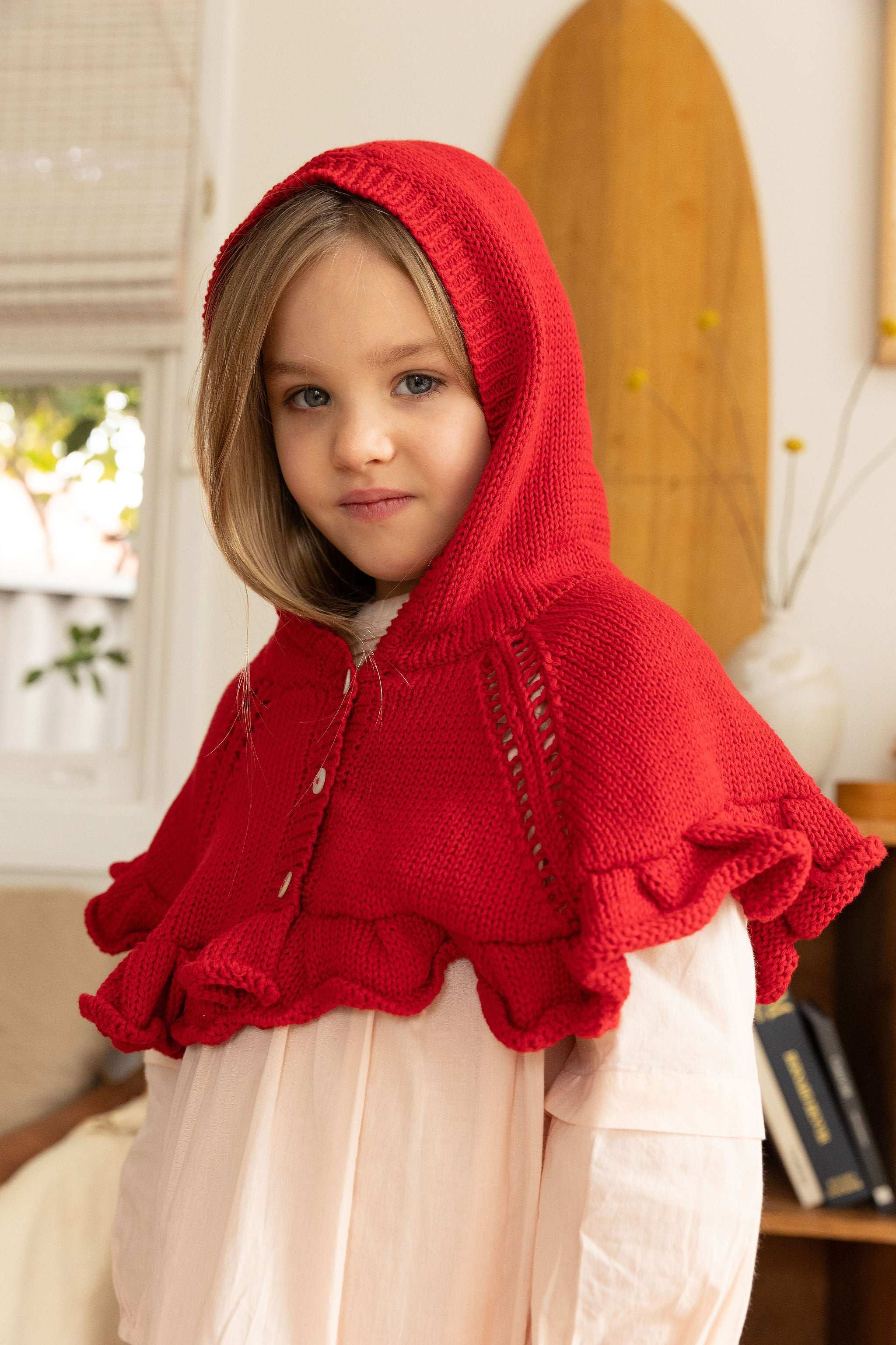 Sofia Shawl - Red