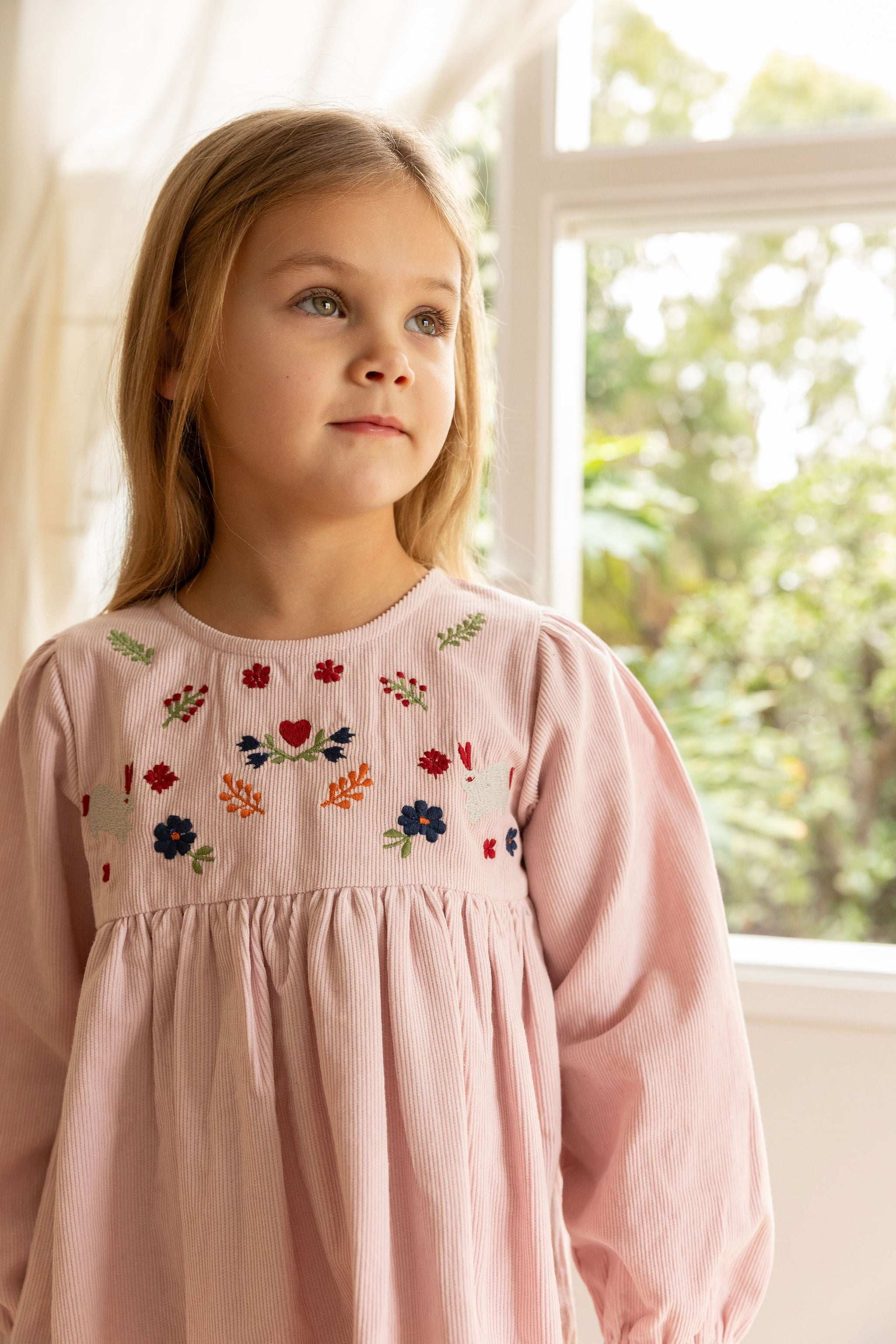 Bunny Dress - Happy Pink