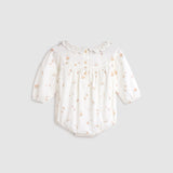 Crochet Collar Playsuit - Chintz