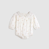 Crochet Collar Playsuit - Chintz