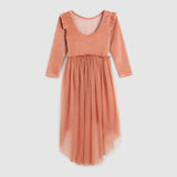 Birdie Dress - Burnt Pink