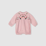Bunny Playsuit - Happy Pink