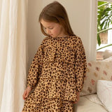 Frou Frou Dress - Leopard