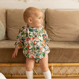 Peach Playsuit - Strawberry Pink