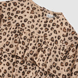 Frou Frou Dress - Leopard