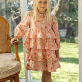 Allegra Dress - Fabulous Blooms Pink