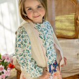 Ellie Reversible Vest - Pink & Sherpa