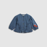 Remi Jacket - Denim Embroidery