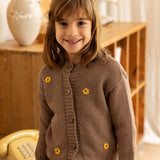 Sunflower Cardigan - Mocha