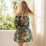 Primrose Dress - Strawberry Navy