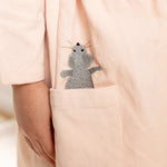 Lucy Mouse Dress - Baby Pink Mouse