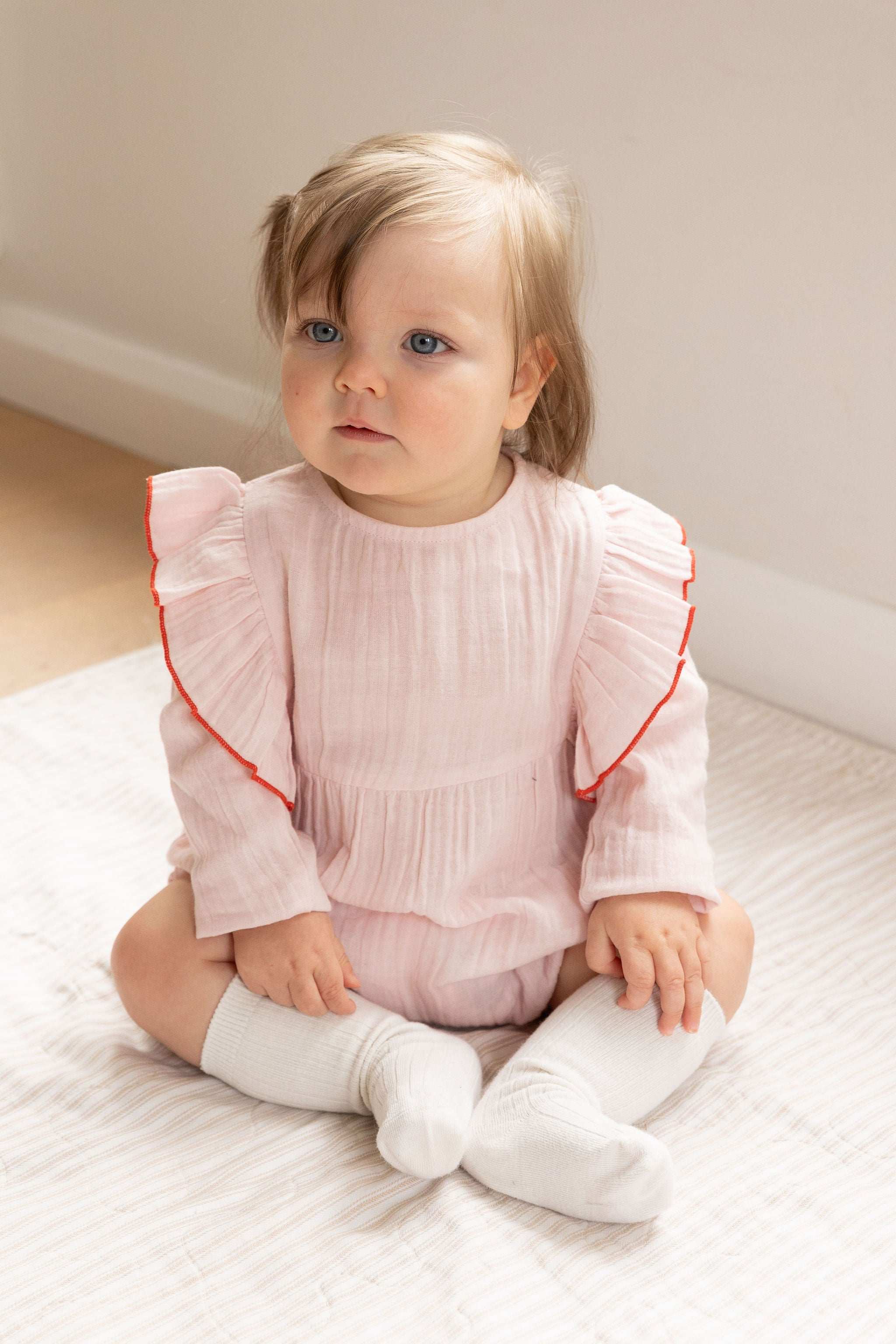 Carla Playsuit - Happy Pink