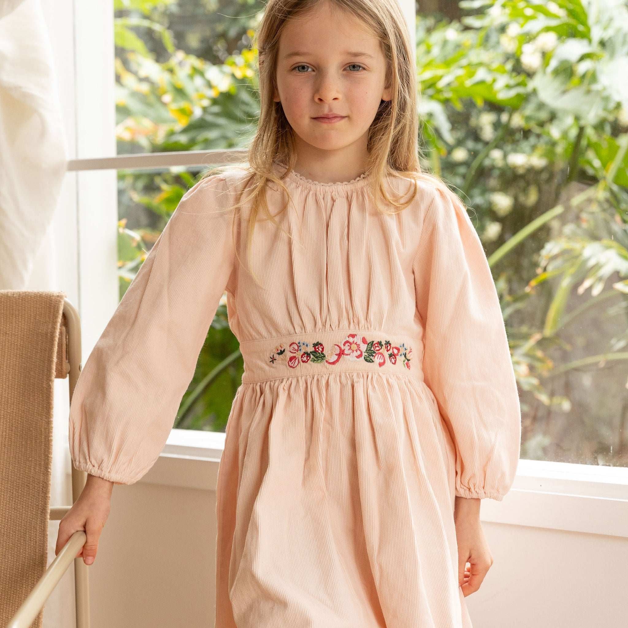 Emma Dress - Baby Pink