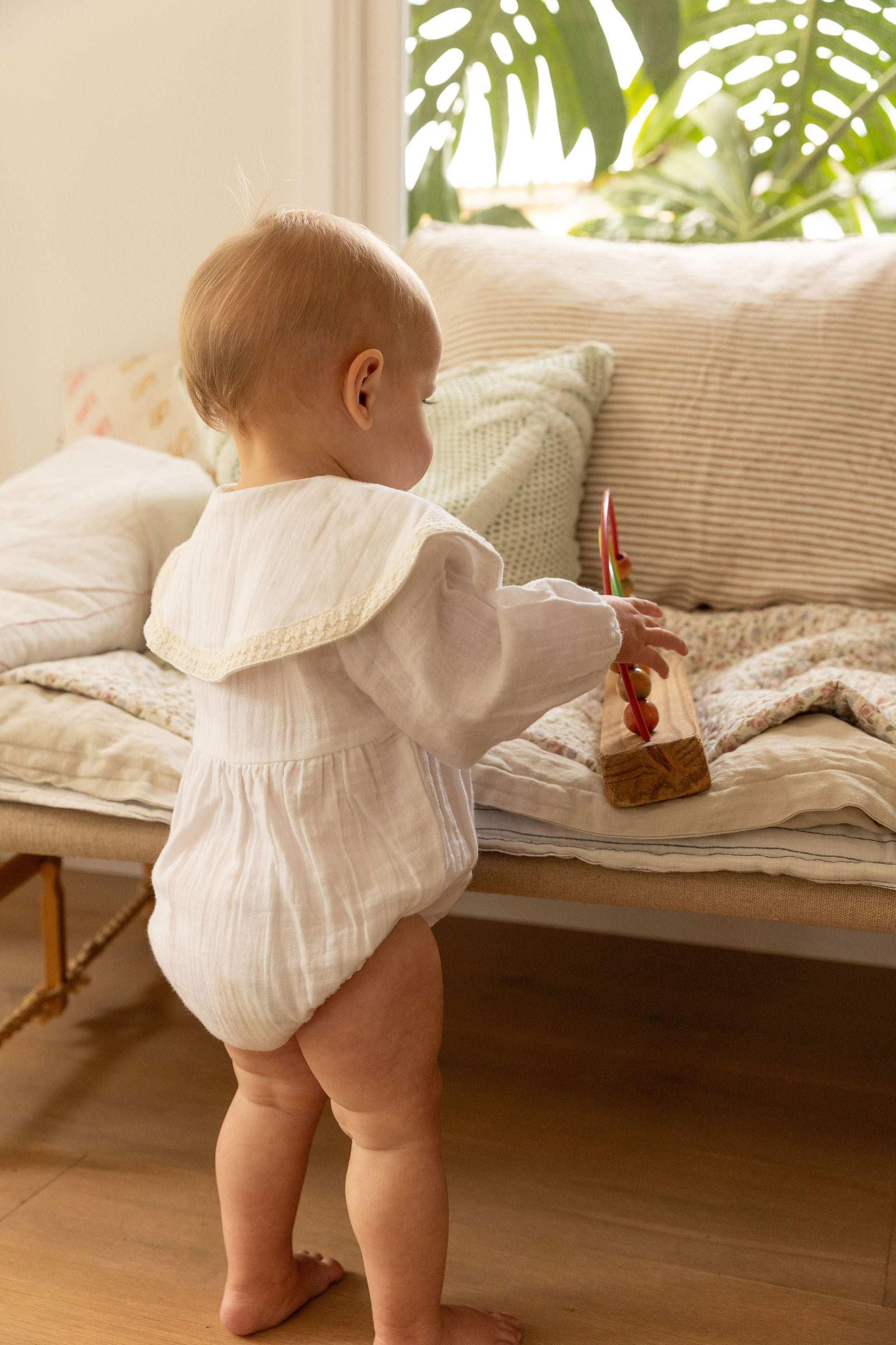 Celia Playsuit - Natural
