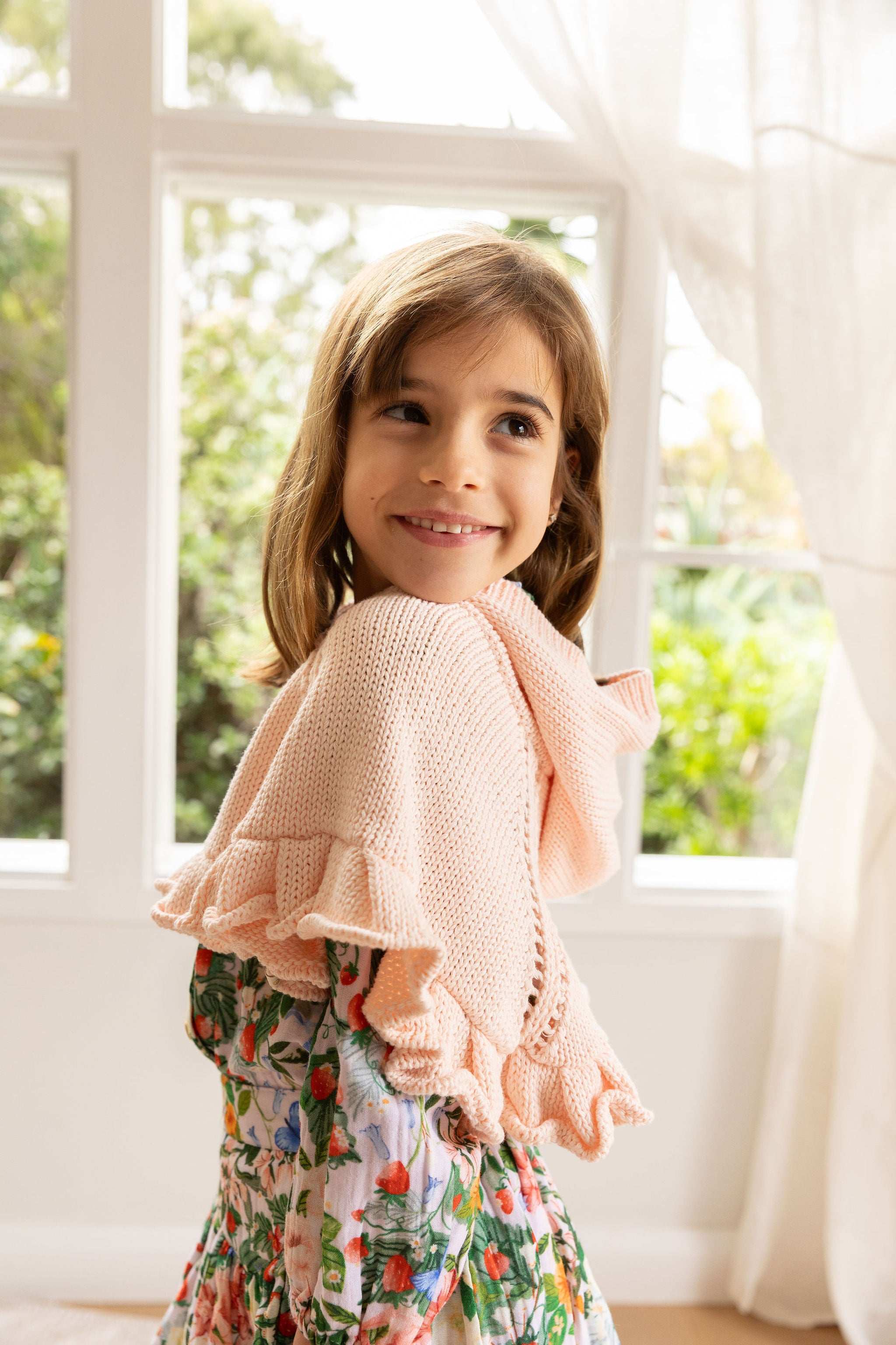Sofia Shawl - Pink