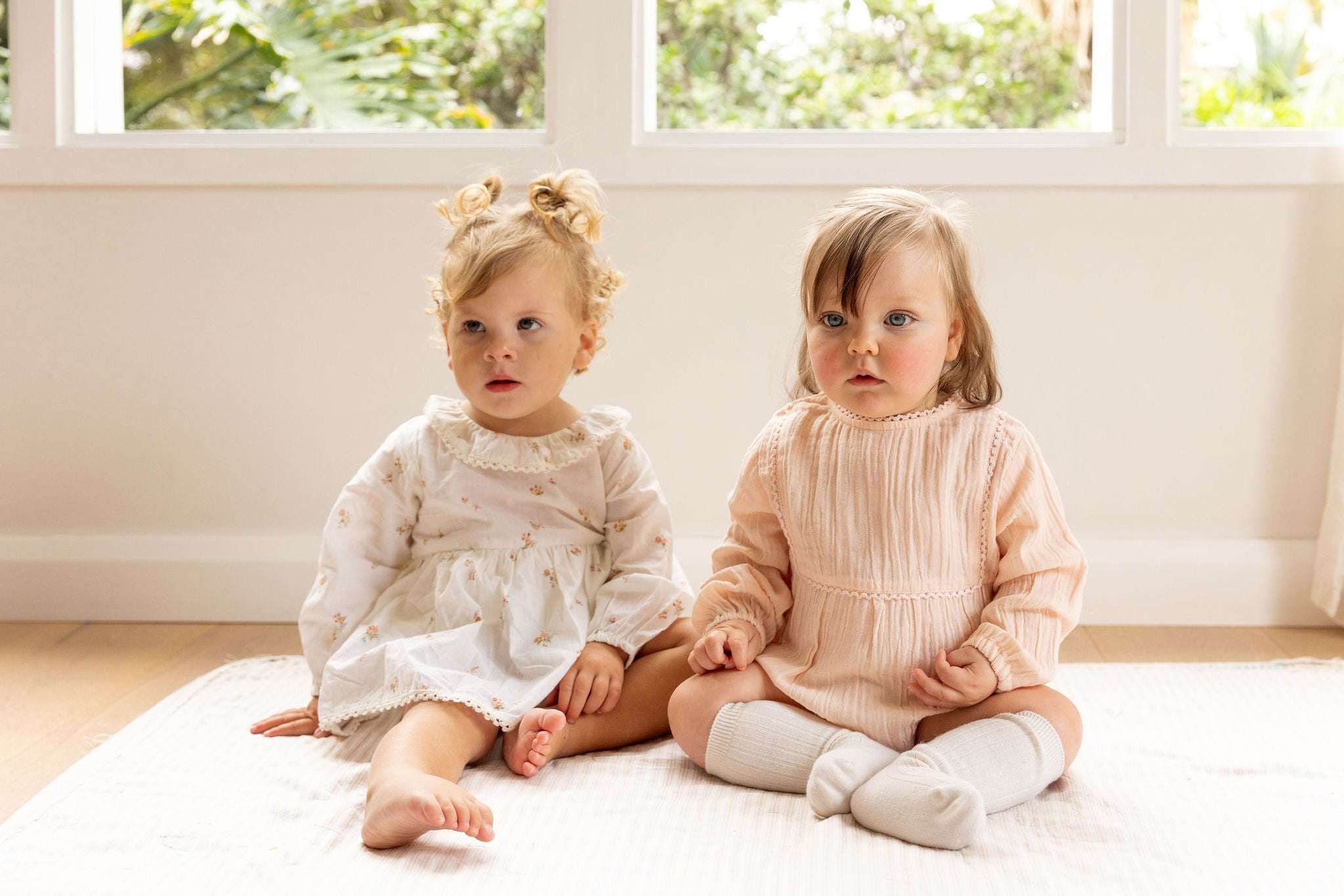 Ophelia Playsuit - Baby Pink