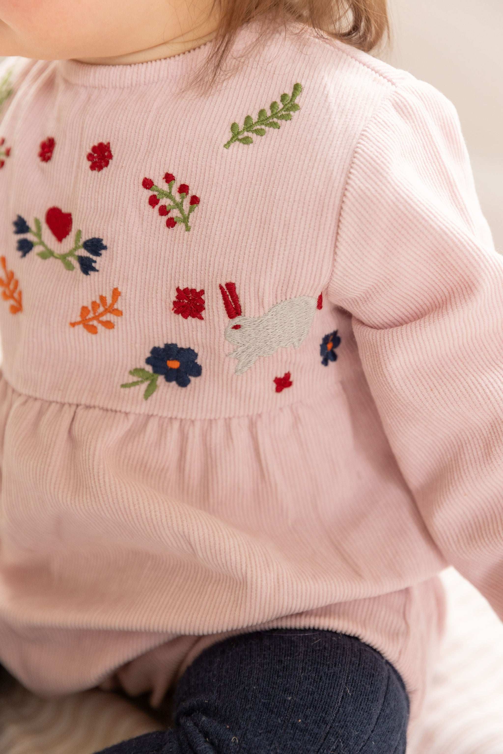 Bunny Playsuit - Happy Pink