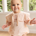 Cara Playsuit - Baby Pink