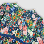 Primrose Dress - Strawberry Navy