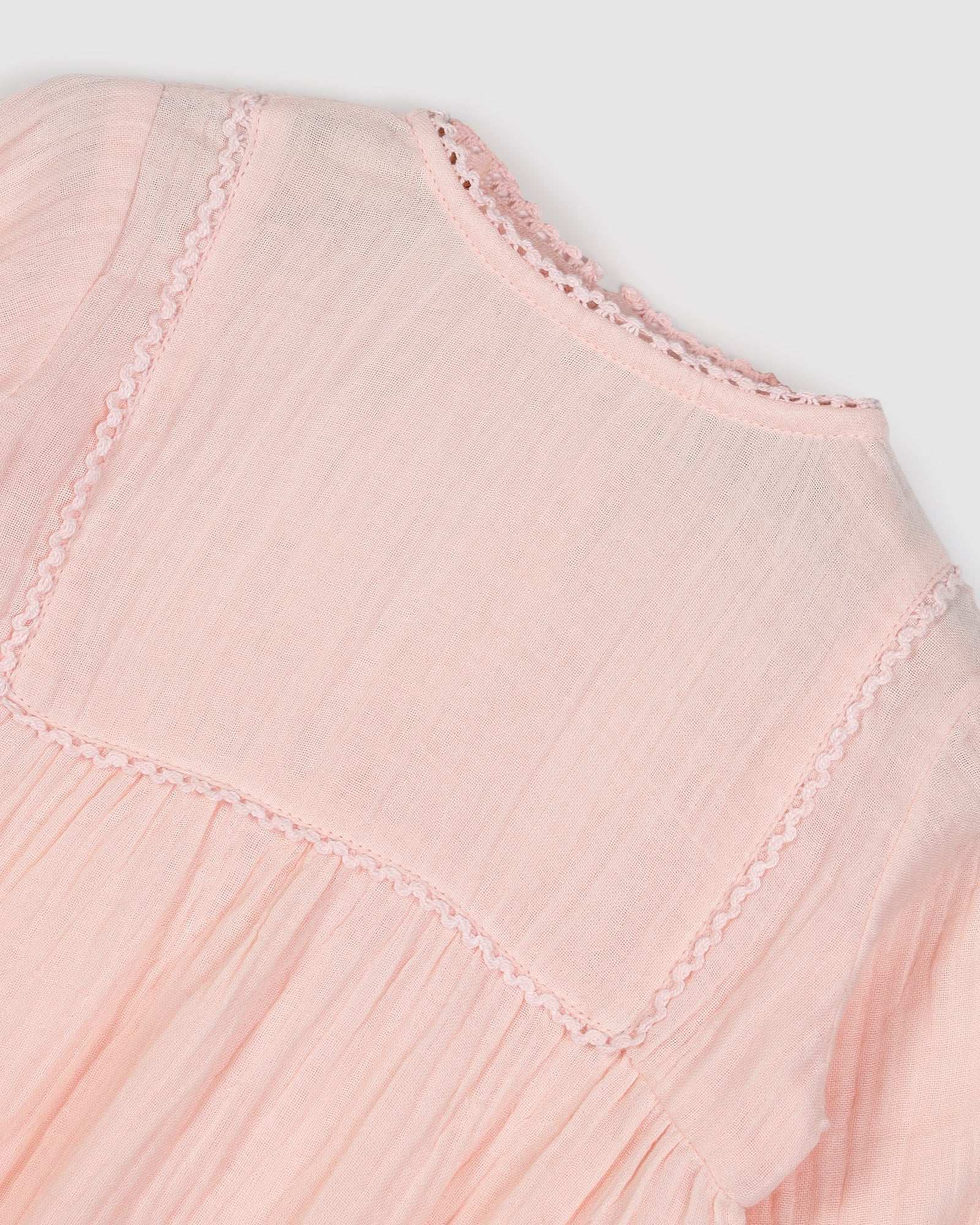 Ophelia Playsuit - Baby Pink