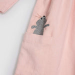 Lucy Mouse Dress - Baby Pink Mouse