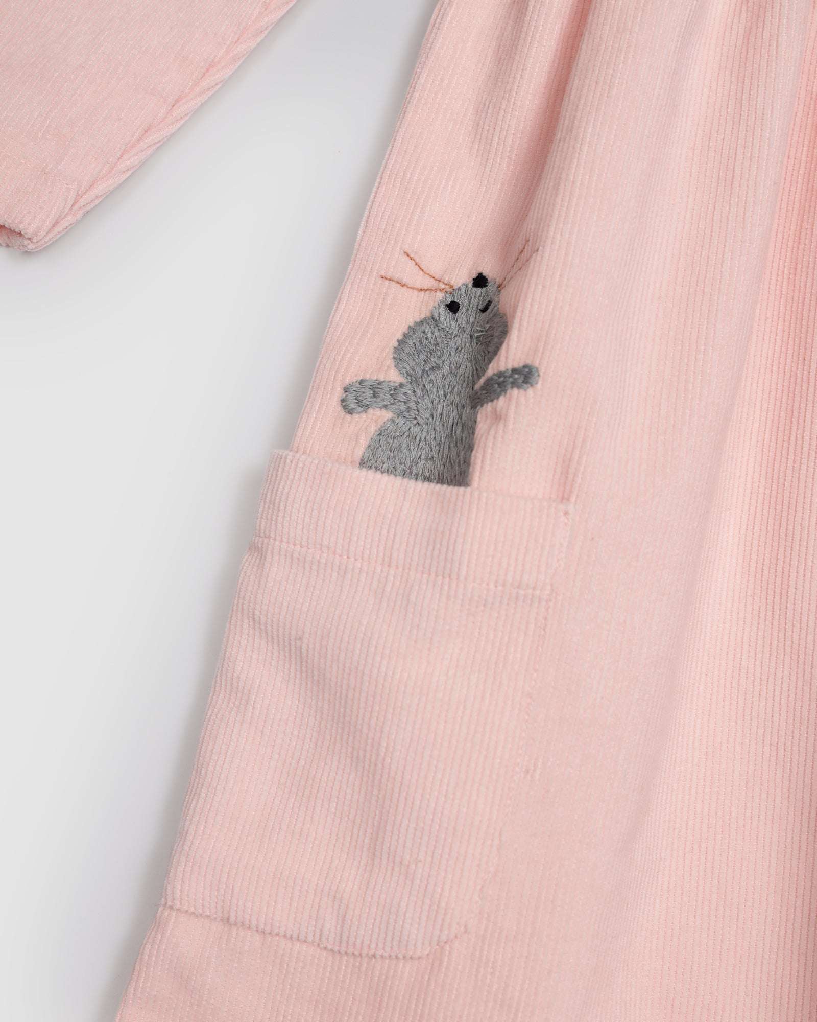 Lucy Mouse Dress - Baby Pink Mouse