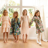 Peach Dress - Strawberry Pink