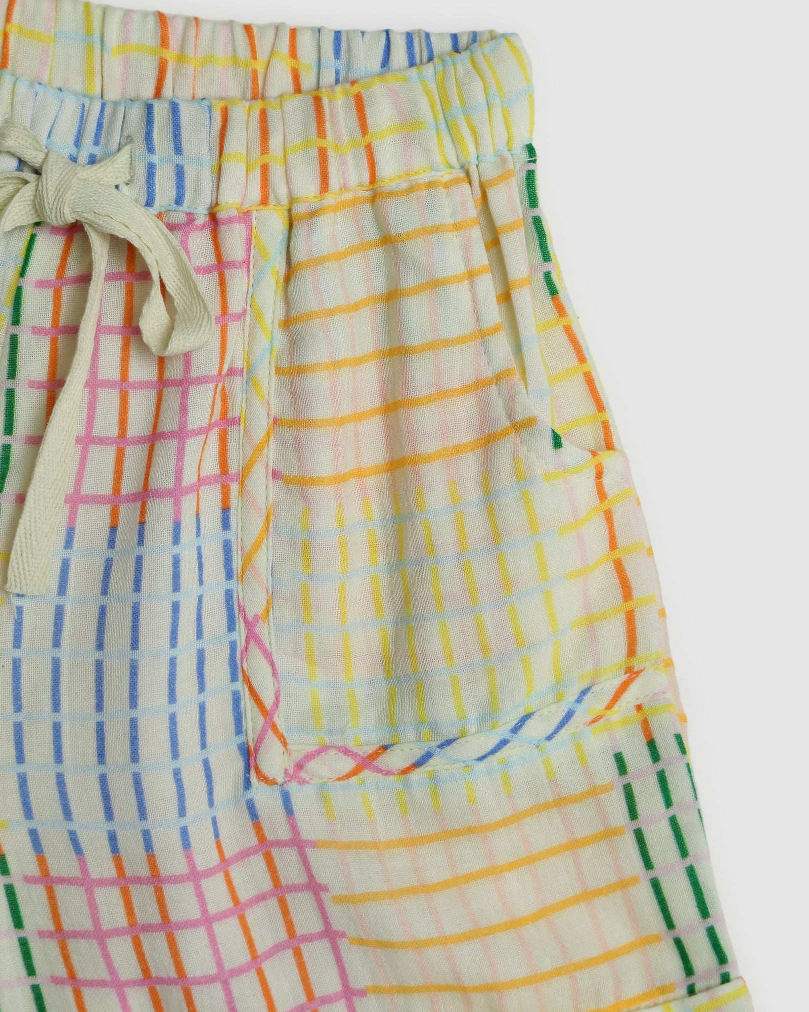 Rose Shorts - Crazy Gingham