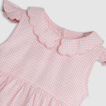 Nora Playsuit - Pink Gingham