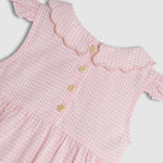Nora Playsuit - Pink Gingham