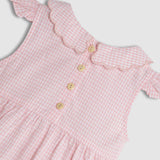 Nora Playsuit - Pink Gingham