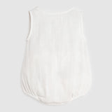 Bonnie Playsuit - White