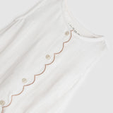 Bonnie Playsuit - White