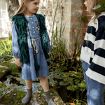 Milly Vest - Moss Green