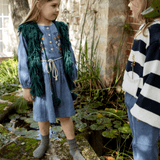 Milly Vest - Moss Green