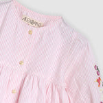 Grace Set - Pink/White Stripe