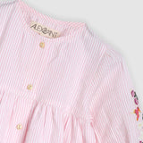 Grace Set - Pink/White Stripe