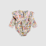 Elenora Playsuit - Botanical Pink