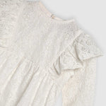 Elenora Playsuit - Natural Lace