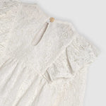 Elenora Playsuit - Natural Lace