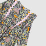 Ingrid Dress - Botanical Navy