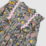 Ingrid Dress - Botanical Navy