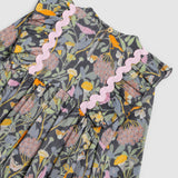 Ingrid Dress - Botanical Navy