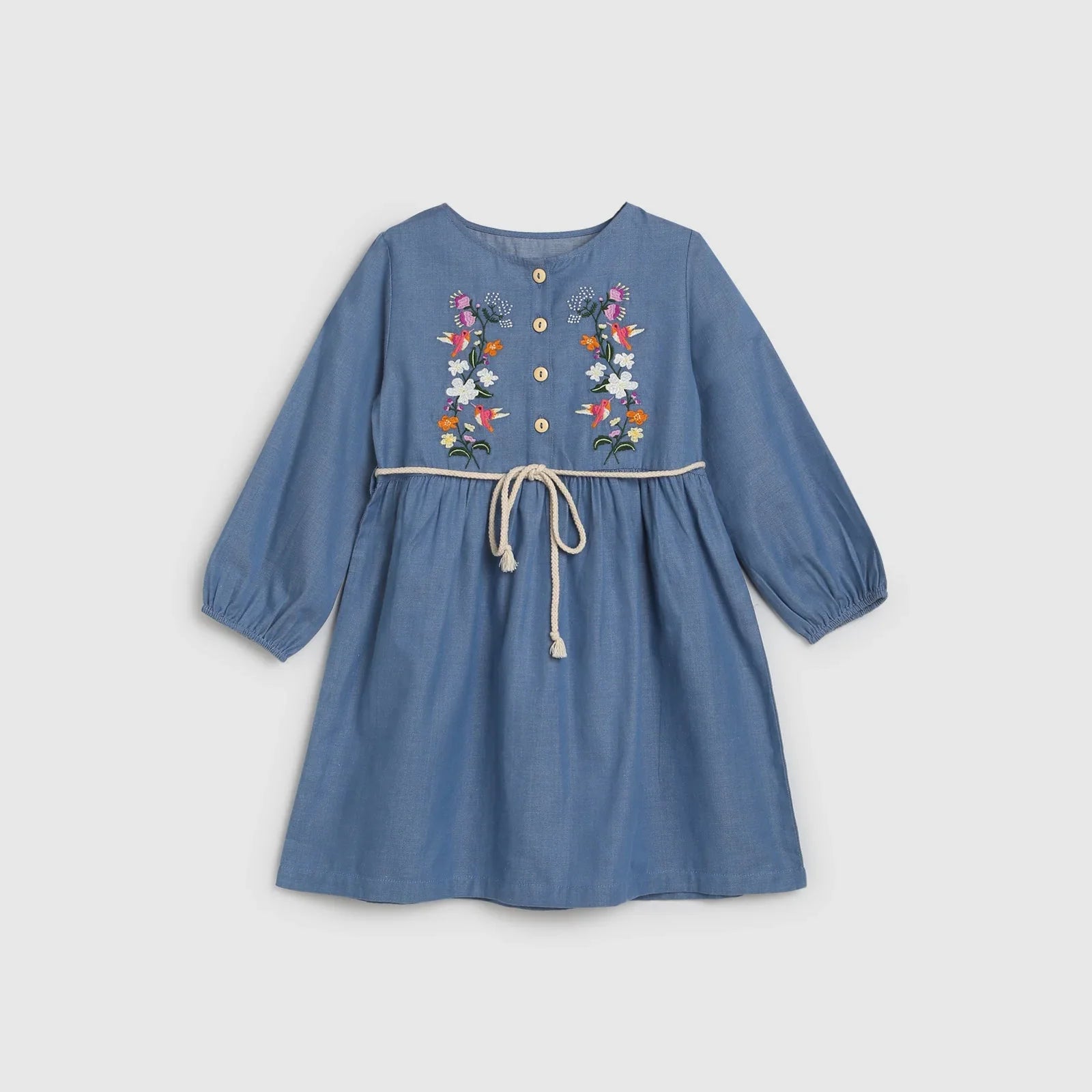 Blair Dress - Chambray - ALEX & ANT