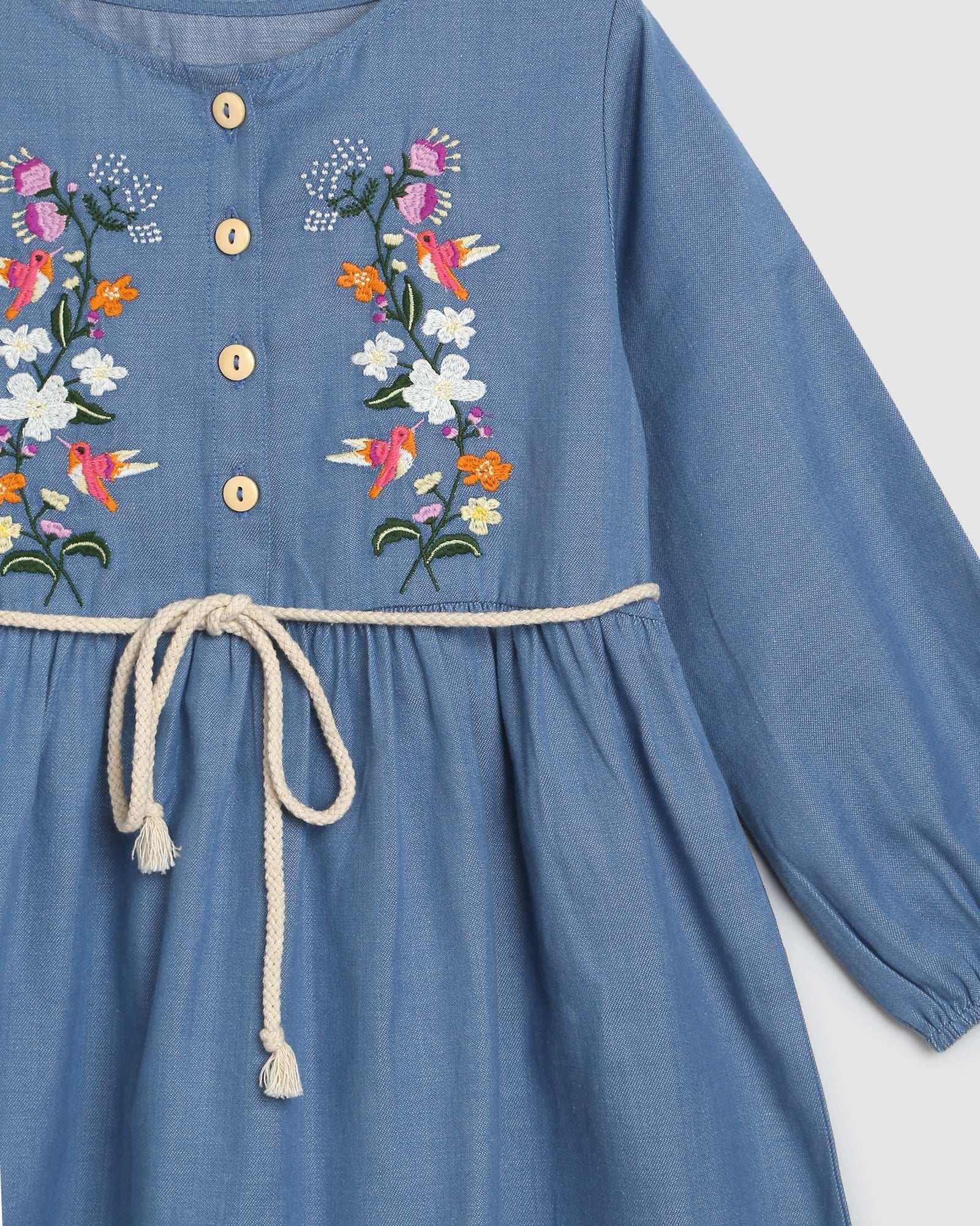 Blair Dress - Chambray - ALEX & ANT