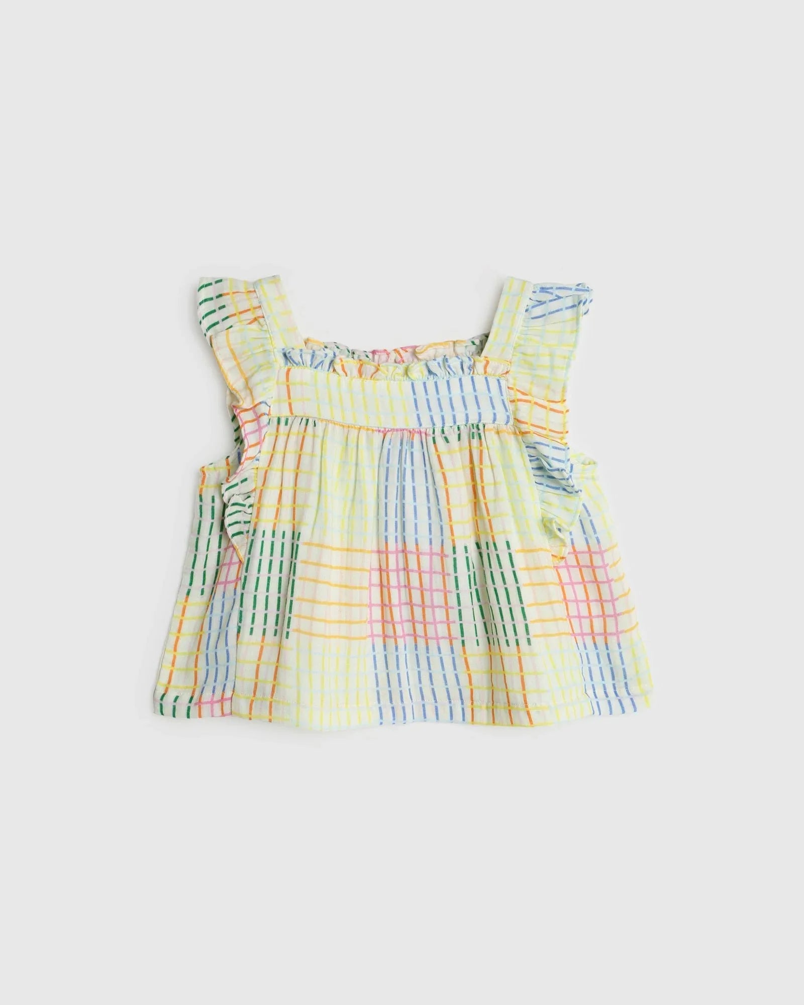 Brenda Top - Crazy Gingham - ALEX & ANT