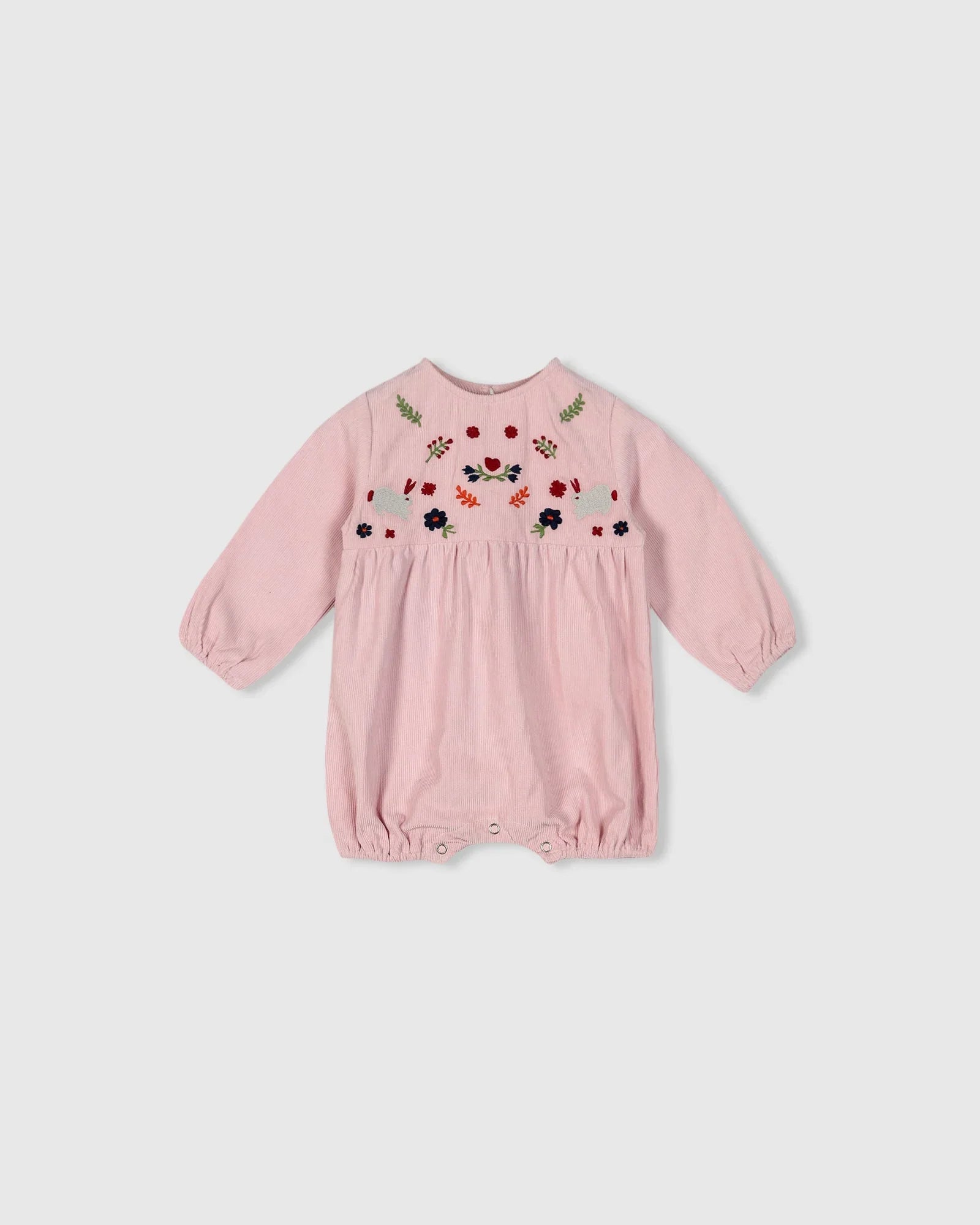 Bunny Playsuit - Happy Pink - ALEX & ANT