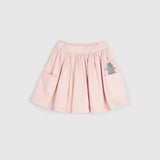 Bunny Skirt - Baby Pink Mouse Emb - ALEX & ANT